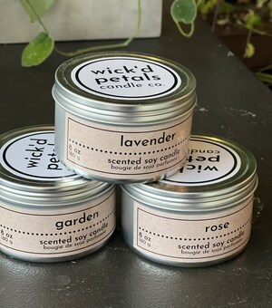 Wick'd Petals Candle Co. (Local Product)